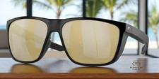 COSTA DEL MAR 6S9012 04 Ferg Xl Mt Black Sunrise Silver Mir 62 Men's Sunglasses