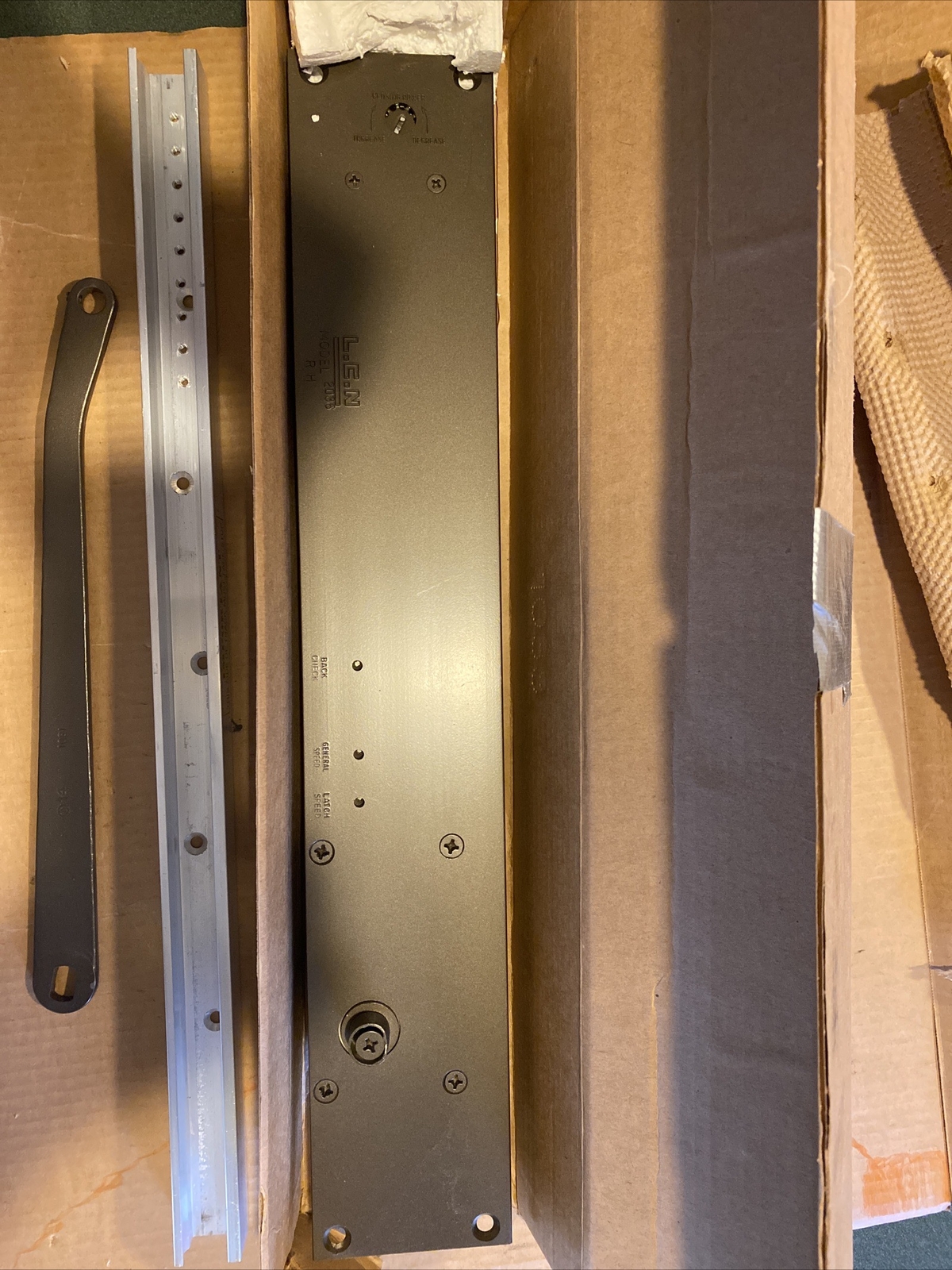 LCN 2036 RH Concealed Door Closer 2030 Series NOS Bronze Finish No