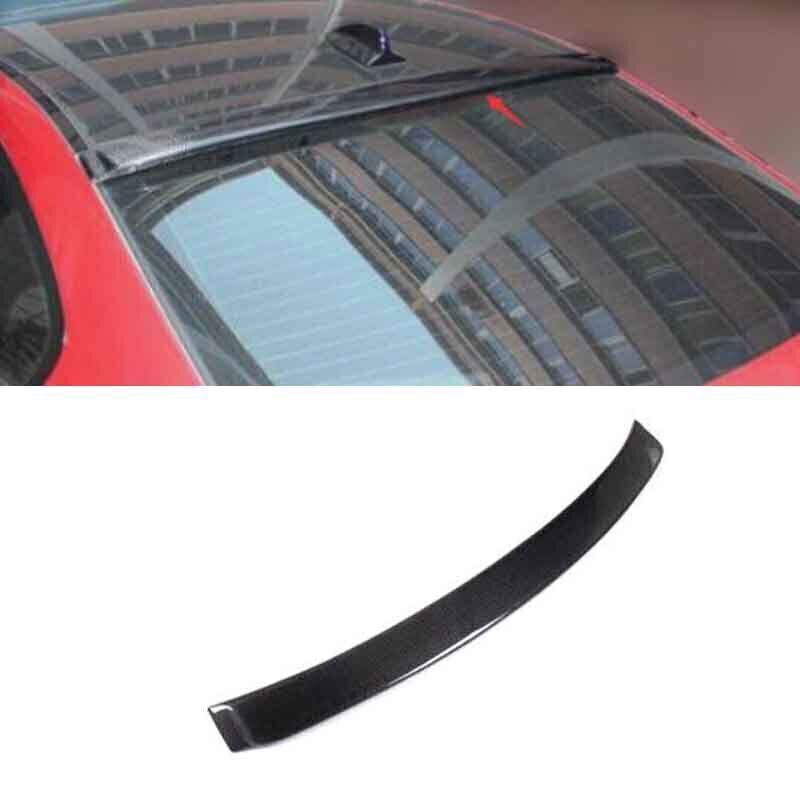 2005-2012 1PCS Fit For BMW Series E92 Carbon Fiber Roof Boot Spoiler Wing  Flap