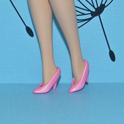 Barbie Closed Toe Pretty Pink High Heels Shoes Pumps - 80s & 90s Style - PH4