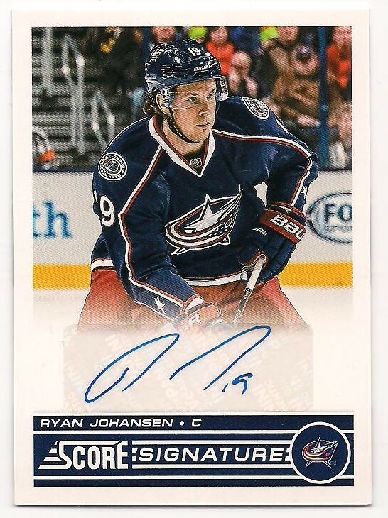 Ryan Johansen 13-14 Panini Score Signatures Autograph Signature | eBay