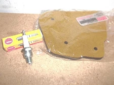 OEM Yamaha Zuma Air Filter Element + Spark Plug Tune Up YW50 YW 50 2002 - 2011