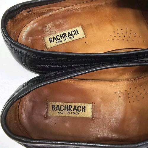 Bachrach Mens Sz 8.5M Loafer Made In Italy Vero Cuoio Leather Exotic Ostrich HTF - Picture 8 of 24