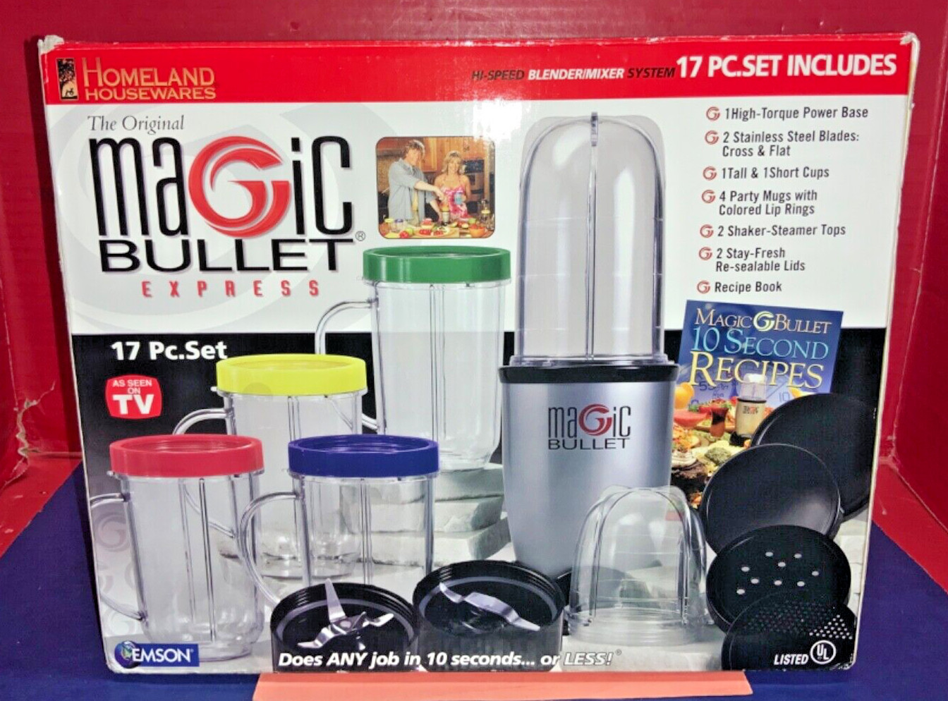 The Original Magic Bullet Express Hi-Speed Blender System - 