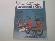 advertising Pubblicità 1978 PIAGGIO CIAO 50