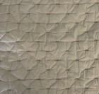 West Elm Euro Sham - thick textured stitched fabric, beige, 24”x24” — photo 6