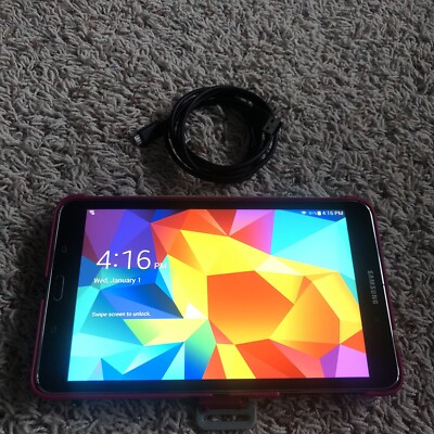 Samsung Galaxy Tab 4 Tablet - SM-T330NU - 16GB - 8'' - Black