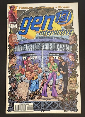 Gen 13 Interactive #1 (1997). Image Comics!