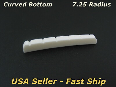 7.25'' Curved 42mm Bone Nut For USA Fender Stratocaster Telecaster MIM Strat Tele