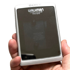 SONY WM-EX5 Personal Cassette Player Walkman Silver Very Good