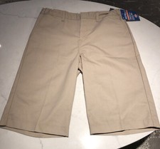 Dickies Boys' Big Flexwaist Creased Front Shorts - Size 16 Husky