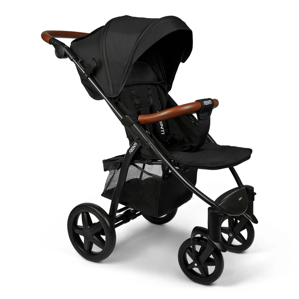 Pushchair Abenti Arezzo Pram Stroller Buggy Footmuff Rain Cover Baby Compact - Image 3 of 4