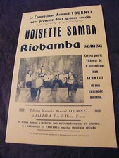 Partition Noisette Samba Riobamba Jean Schmitt Samba
