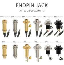 ENDPIN JACK - ARTEC ORIGINAL PARTS for Electric Acoustic Guitar