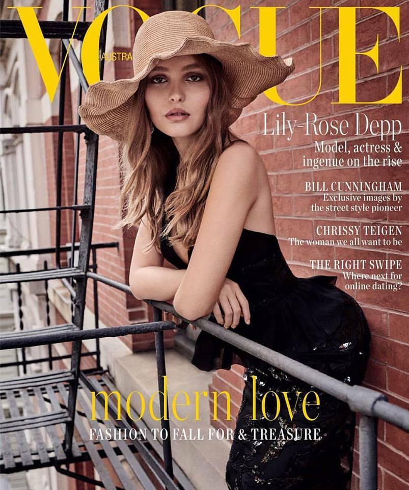女性情報誌 Vogue Australia July 2023 Lily-Rose Depp Vogue Australia July 2023 Lily-Rose Depp