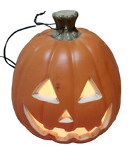 Jack O Lantern Light Up Intertek Pumpkin Halloween Decor Hanging Sitting Porch