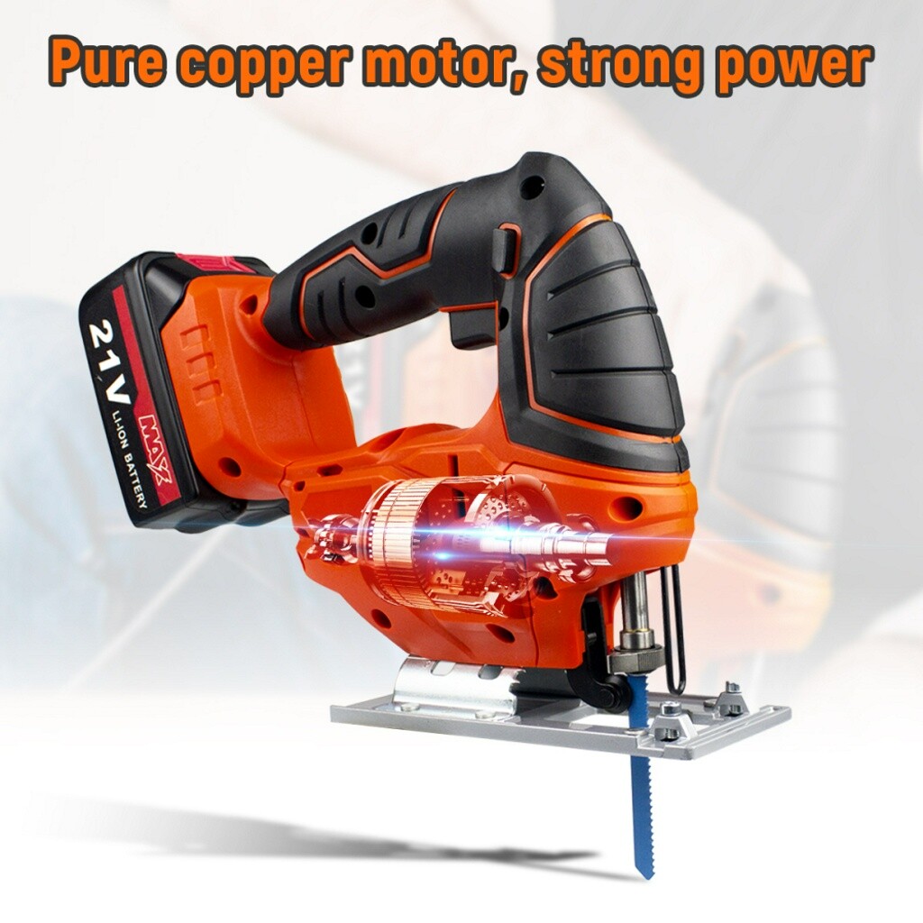 JIG-SAWページ SEESII Cordless Jig Saw 21V, Electric Jigsaw Tool with 2