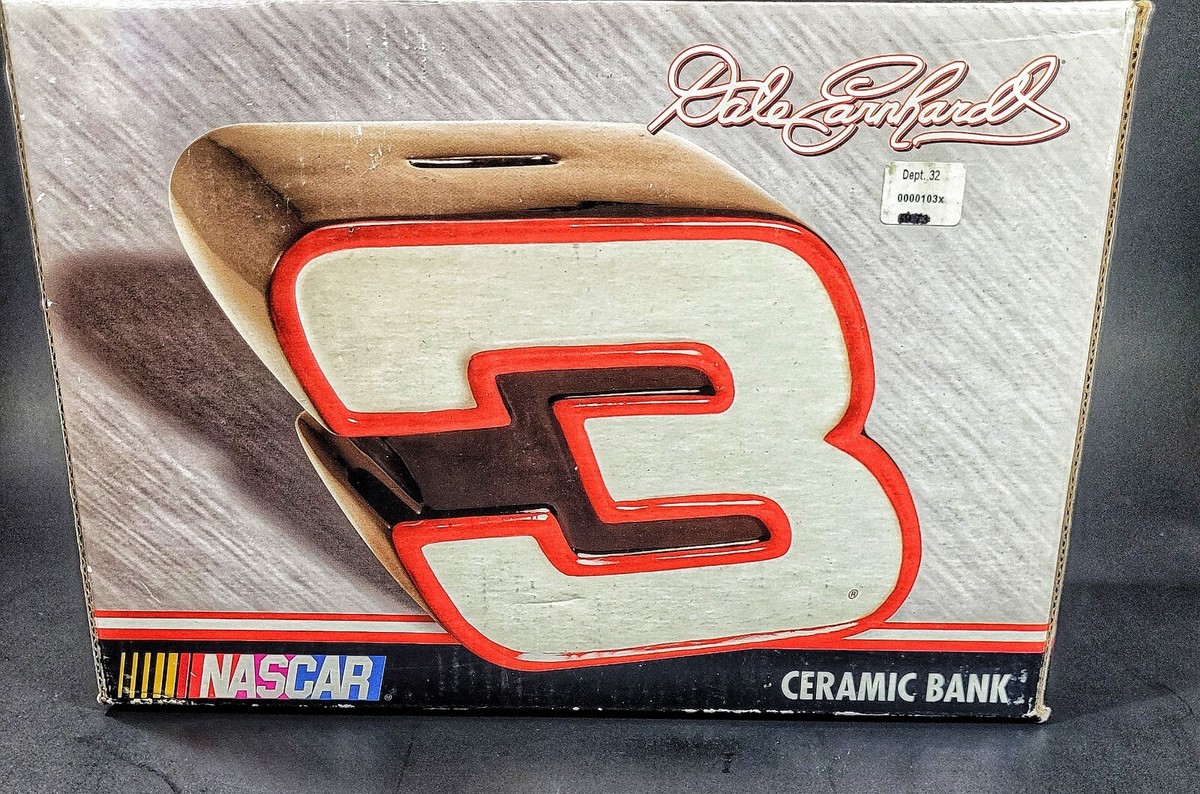 Dale Earnhardt #3 Coin Bank Nascar 2004 Enesco Intimidator Piggy 