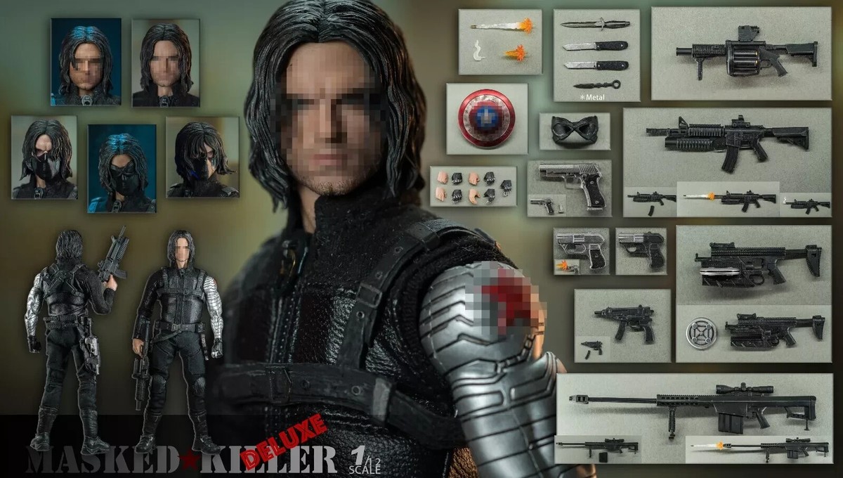 Nota Studio 1/12 ウィンター・ソルジャー（バッキー・バーンズ） New Nota Studio 1/12 Winter Soldier Bucky Barnes 6