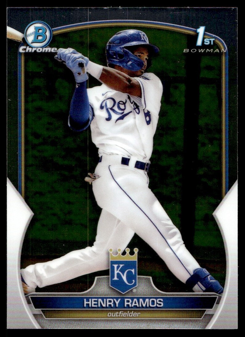 2023 Bowman Chrome Prospects Henry Ramos A73 Kansas City Royals #BCP-96