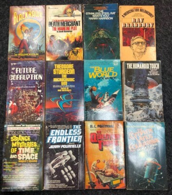 12 Space, Adventure , Planet, Books Including The Endless Frontier And Many More