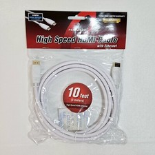 Pearstone High Speed HDMI Cable 10 ft Gold-Pl...
