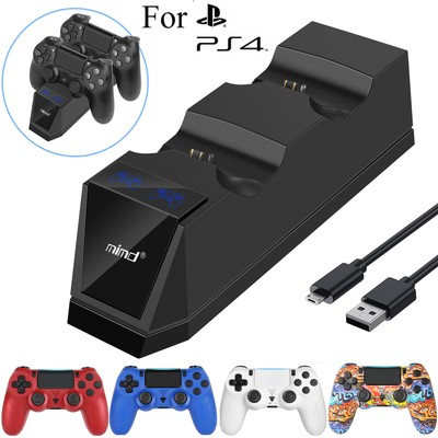 Wireless PS4 Controller Bluetooth Gamepad for PlayStation 4 Charger Dock Station