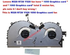 New for Lenovo Y520 R520 R720 R720-15IKBN laptop CPU Cooling Fan 1050 version