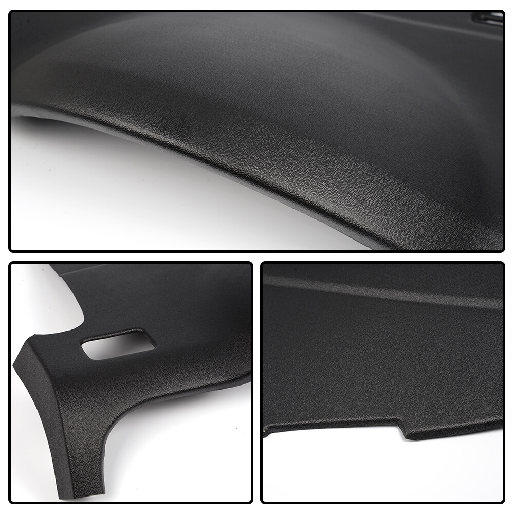 Black Fit For Chevy Tahoe Avalanche Suburban Yukon Dashboard Cover Cap 07-14