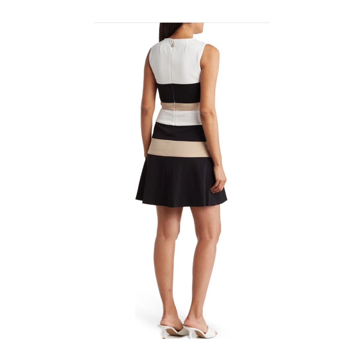 Tommy hilfiger fit 2024 and flare dress