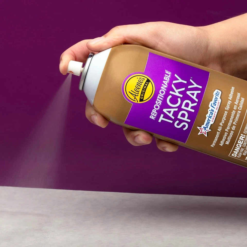 Aleene's 10oz Spray Adhesivo Reposicionable Seca Transparente Sin Residuos Ligero A... Foto 3 de 4