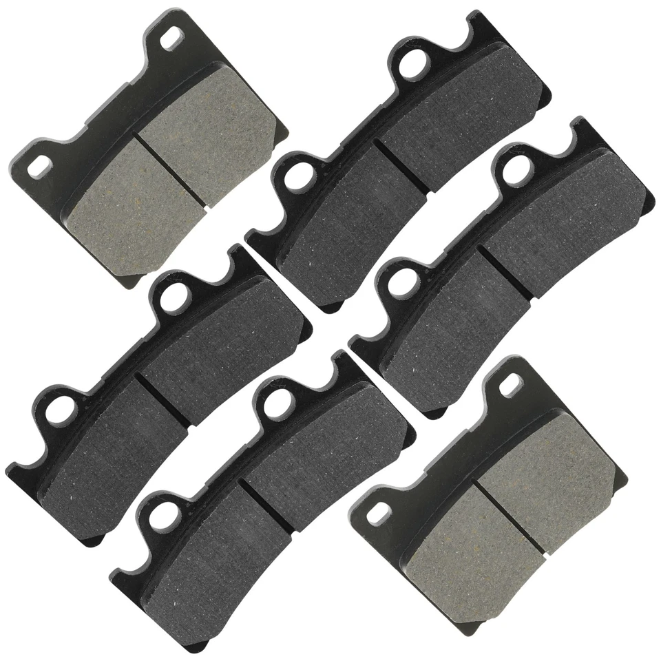Front Rear Brake Pads for Yamaha FZR1000 FZR1 1994 1995 Front Rear Pads Foto 4 de 4