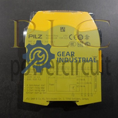 New PILZ 751105 PNOZ s5 C 24VDC 2n/o 2n/o t Safety Relay 1PC#YC