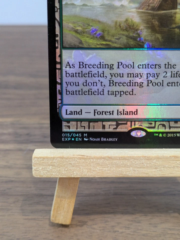 Breeding Pool Foil Zendikar Expeditions Magic The Gathering MTG Card Holo Land - Image 4 of 4
