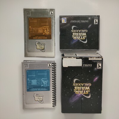 Star Wars Galaxies: An Empire Divided (PC: Windows, 2003) Big box