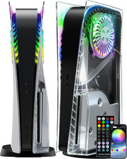 Faceplate for PS5 Disc Edition, 2020 Standard Version Anti-Scratch Dustproof Pla