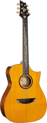 Cort 6 String Acoustic-Electric Guitar, Right, Natural Glossy, Full (LUXEII)