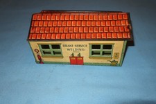 J Chein Tin Litho Service Station Garage. Missing Door