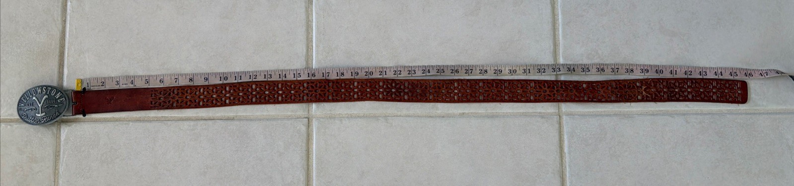 American Eagle Yellowstone Dutton Ranch Leather W… - image 7