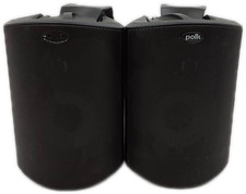 Atrium 4 RC65I diffusori da scaffale per tutte le stagioni da esterno 85 W 4 pollici nero