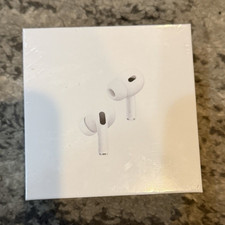 Apple AirPods Pro 2nd Gen Wireless Earbuds White MagSafe Charging Case USB-C