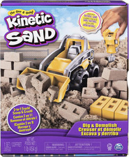 Dig N' Demolish, Moldable Play Sand Sensory Toys, Ages 5