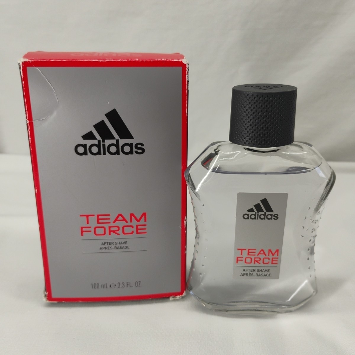 Adidas Team Force 3.3 fl oz After Shave Cologne for Men New With