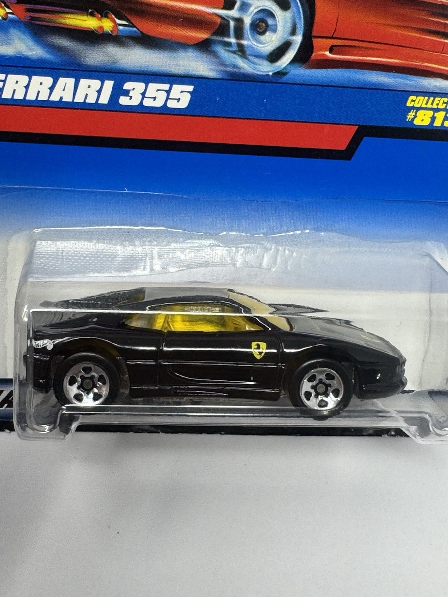 Hot Wheels Black Ferrari 355 #813 TB | eBay