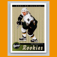 Niko Kapanen Rookie #280 2001-02 Upper Deck Vintage Dallas Stars Hockey Card NHL