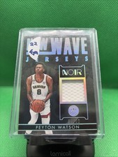 2022-23 Panini Noir New Wave Jerseys /99 Peyton Watson #NWJ- Rc
