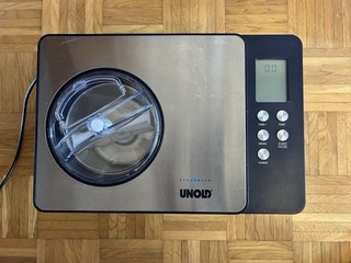 Unold Eismaschine Schuhbeck Exklusiv 48818 Silber Top Zustand Mit Anleitung