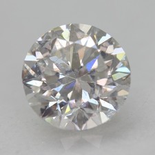 Certified 0.72 Carat D VS2 Round Brilliant Natural Earth Mined Diamond 5.63mm
