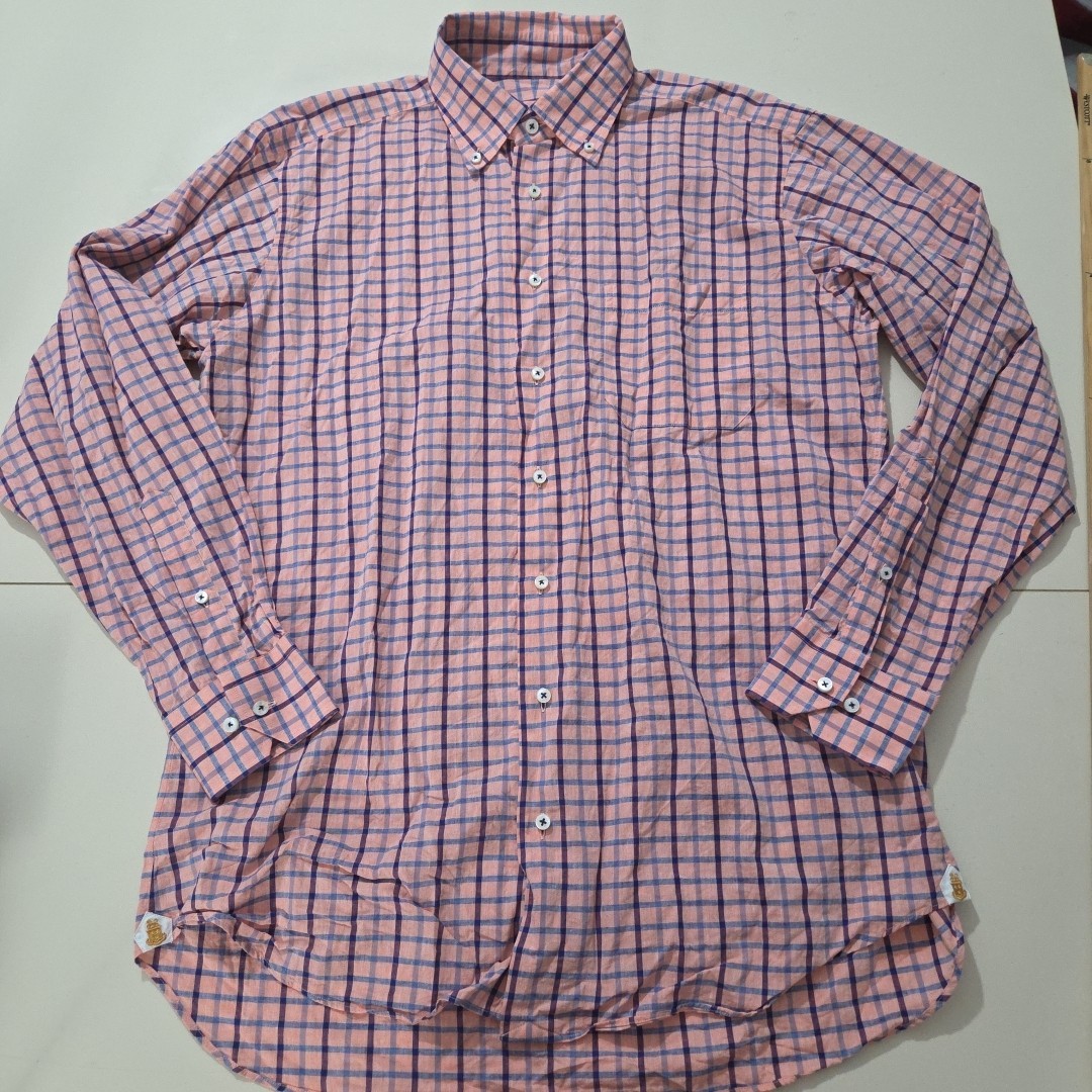 ROBERT TALBOTT Classic MENS M Button Down SHIRT L… - image 7