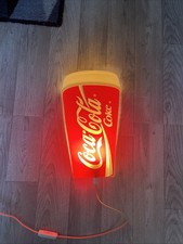 Coca Cola Wandlampe Vintage